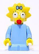 LEGO Minifigure-Maggie Simpson and Santa's Little Helper-Collectible Minifigures / The Simpsons Series 2-COLSIM2-4-Creative Brick Builders
